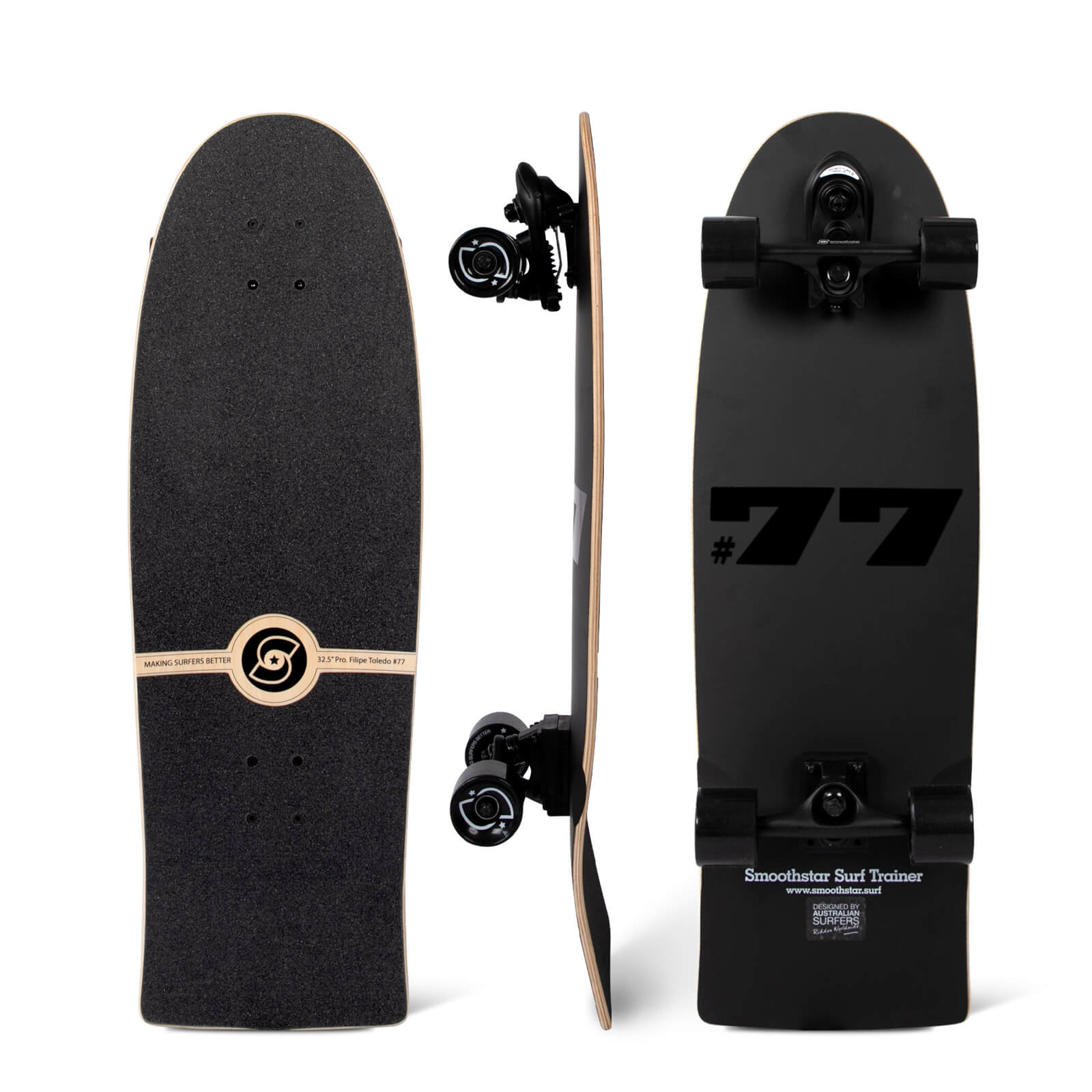 SMOOTHSTAR 32.5 Toledo 77 2.0 surf skate