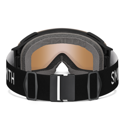 SMITH I/O Mag Low Bridge goggles - Black w/ Photochromic Pro Blue Mirror