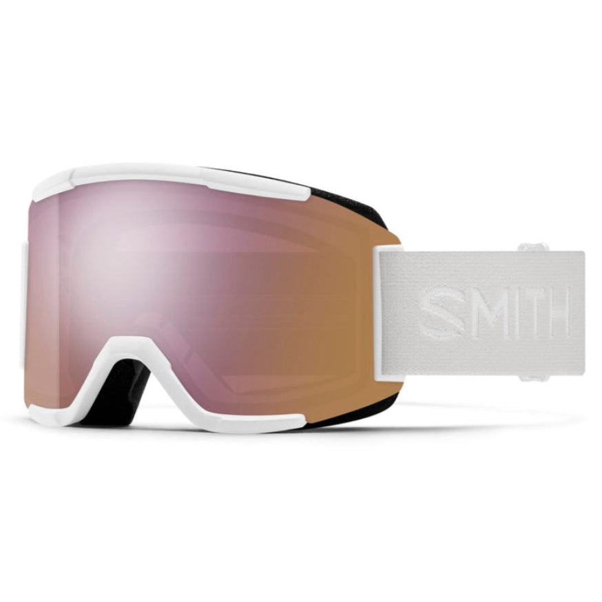 SMITH Squad goggles - White Vapor w/ Everyday Rose Gold Mirror