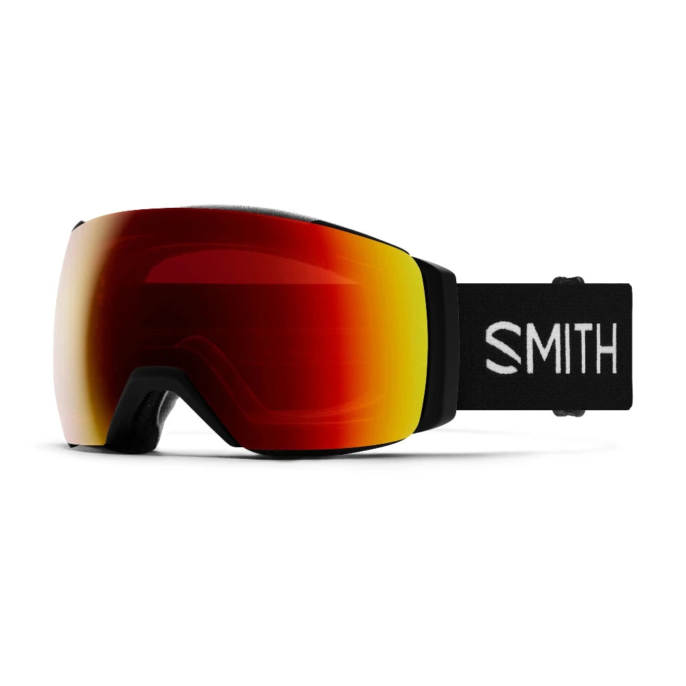 SMITH I/O Mag XL goggles - Black w/ Sun Red