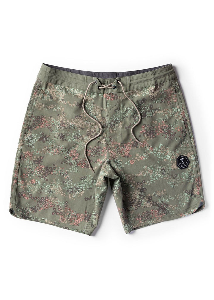 VISSLA Botanica boardshorts 18.5 - Vintage green
