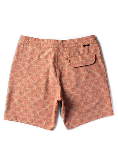 VISSLA Boilers 17.5" Boardshort - Chili