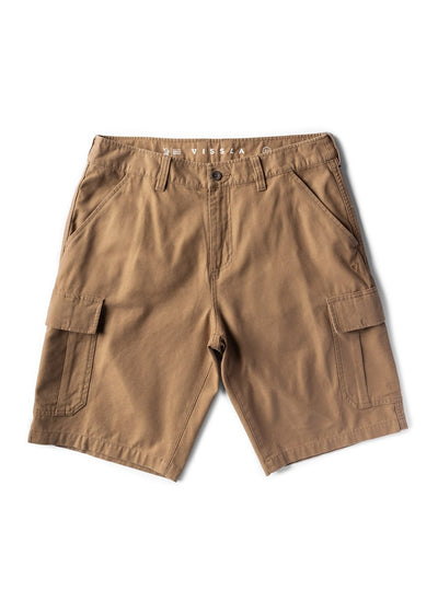 VISSLA County Cargo Twill 21 walkshorts - Dark Khaki