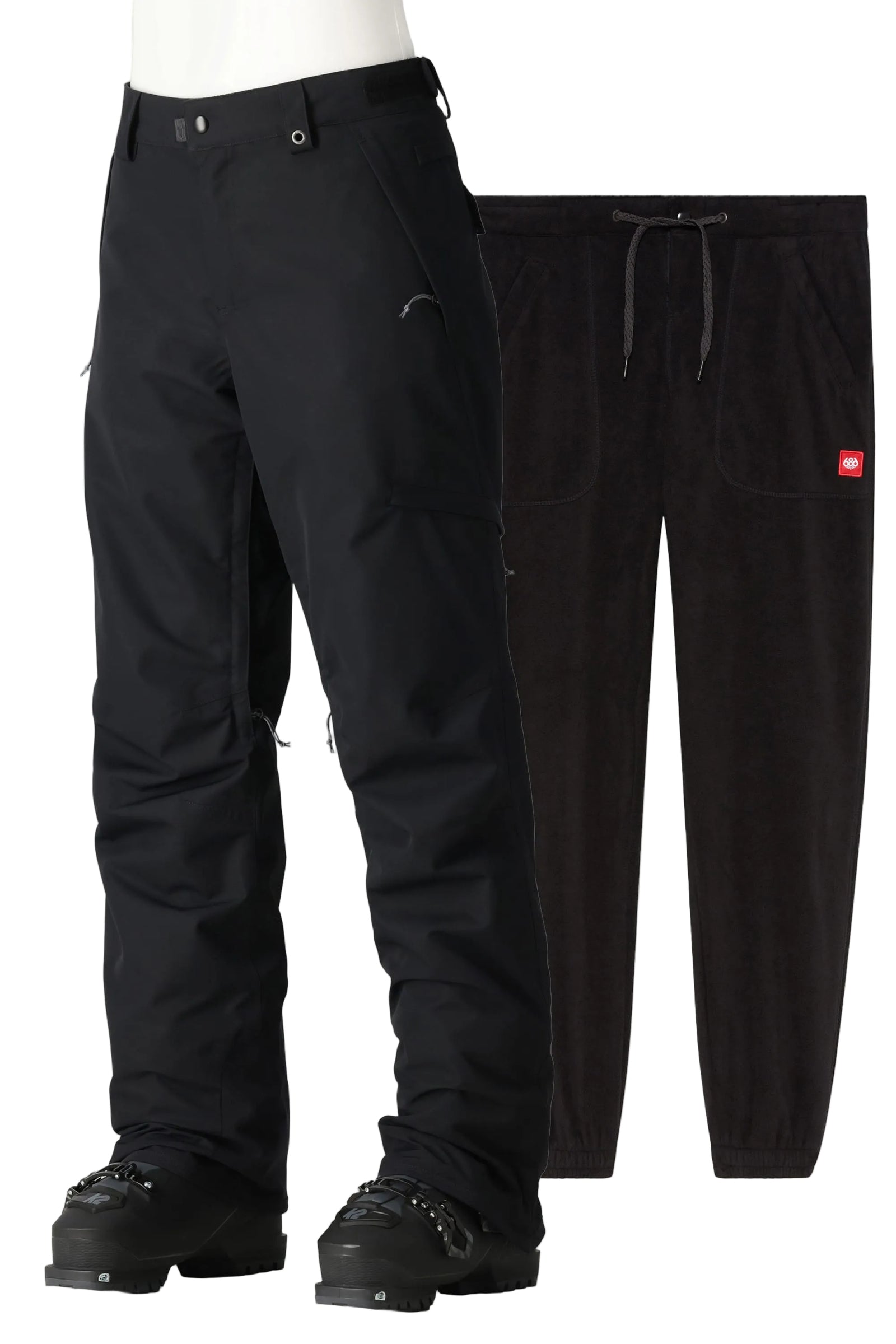 686 Smarty 3-in-1 Cargo Pant - Womens Black