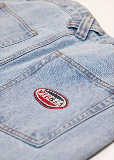 VISSLA Slide Baggy Pant - Denim