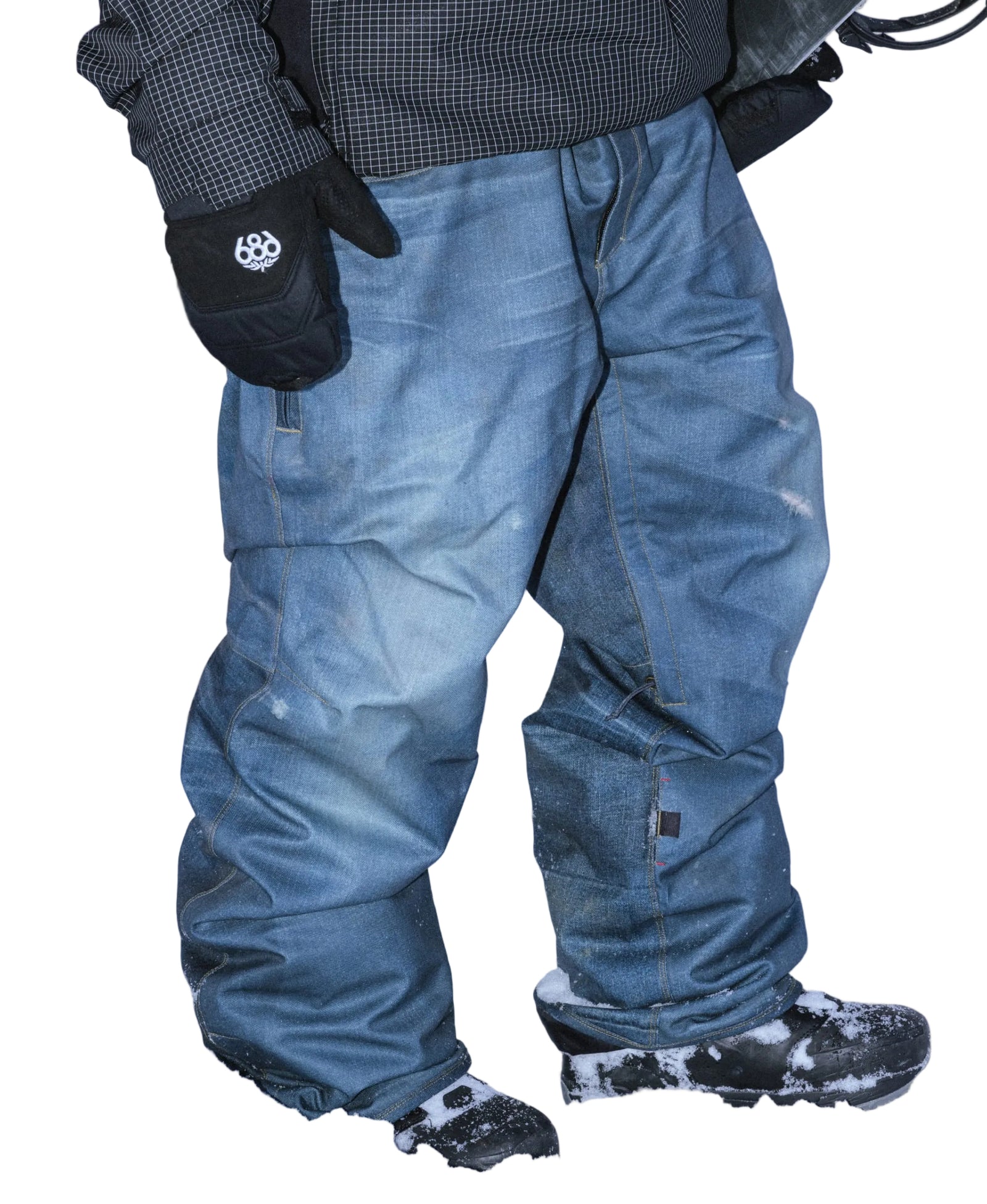 686 Deconstructed Denim pants - Mens - Indigo Denim