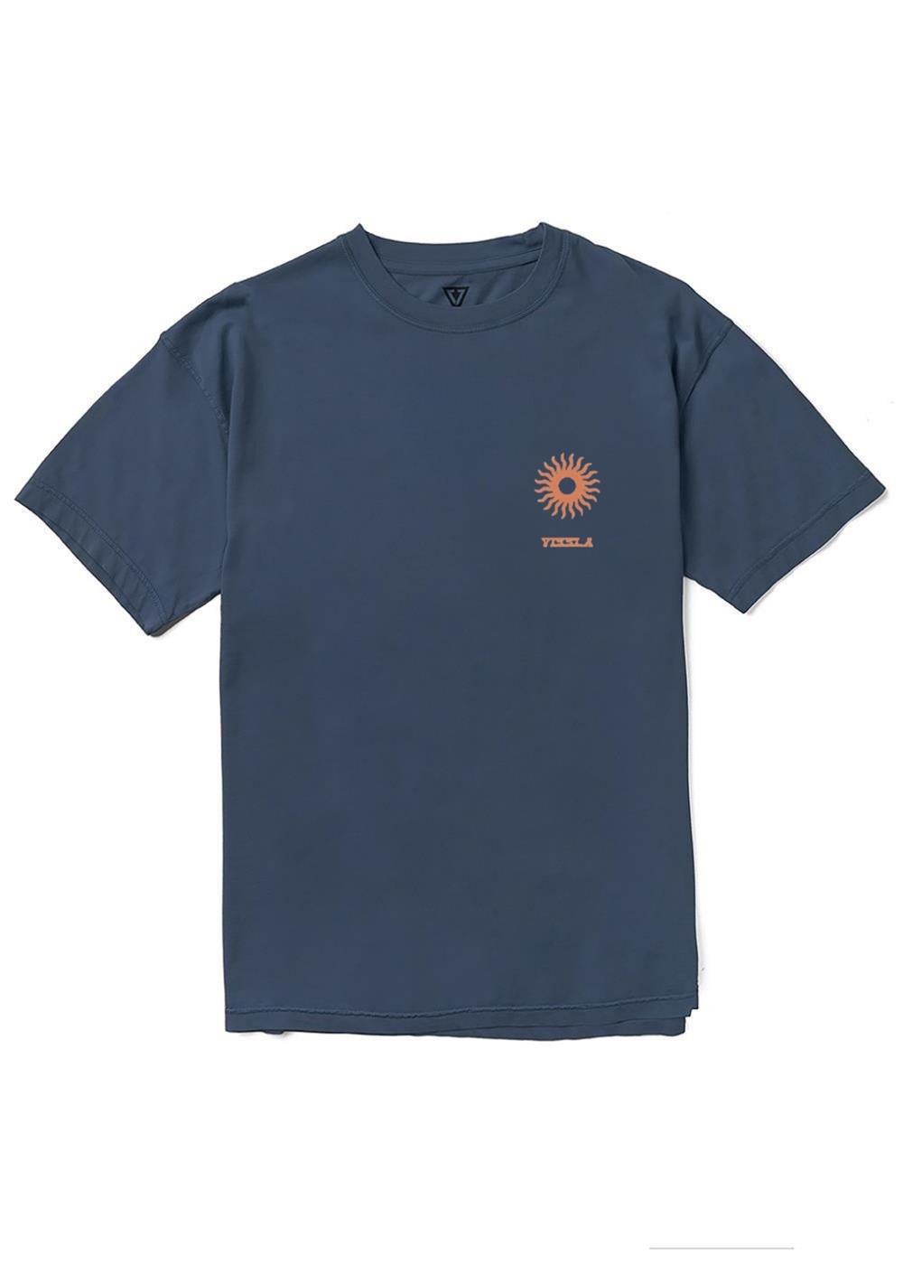 VISSLA Hula Hands Organic Blend SS tee -  Dark Denim