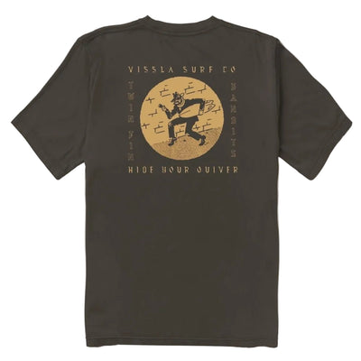 VISSLA Bandit Organic Blend t-shirt - Phantom