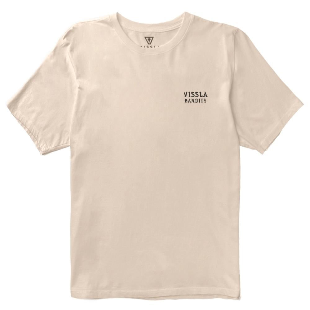 VISSLA Bandit Organic Blend t-shirt - Bone