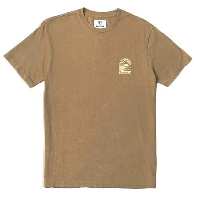 VISSLA Canopy Cosmic Wash SS t-shirt - Chocolate
