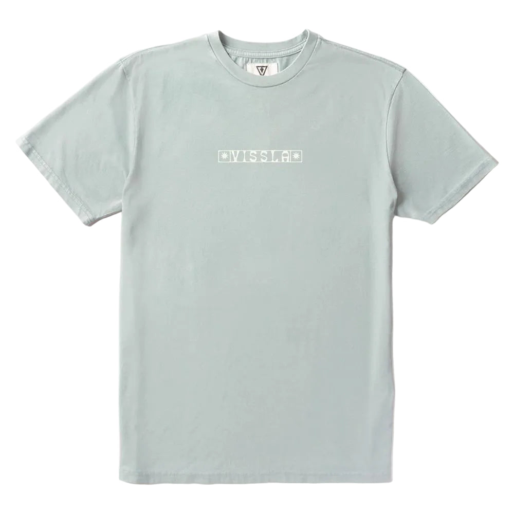 VISSLA Serpents Cosmic Wash t-shirt - Coastal Blue
