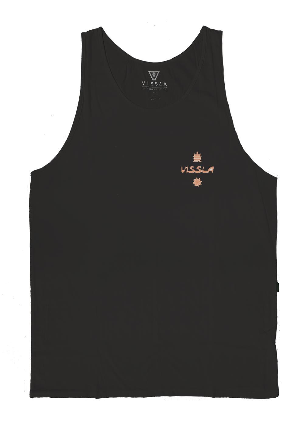 VISSLA Hibiscus Haze Organic Blend tank - Phantom