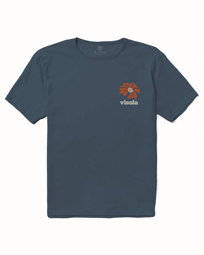 VISSLA Seaside Serenade Organic Blend SS Tee - Dark Denim