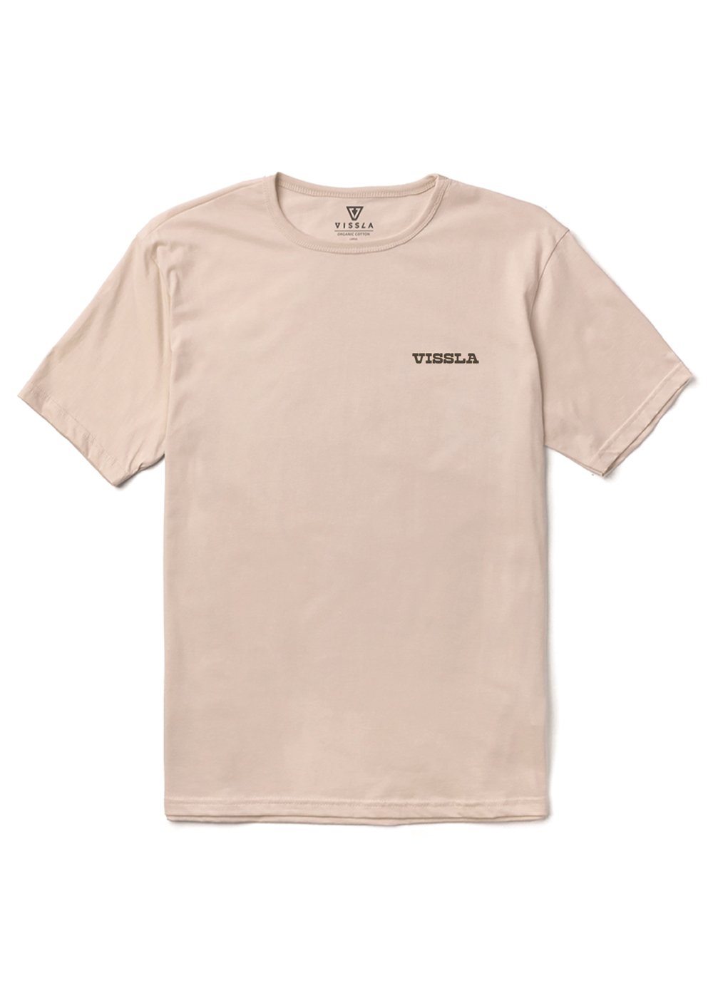 VISSLA Surf Goon Saloon Organic Tee - Bone
