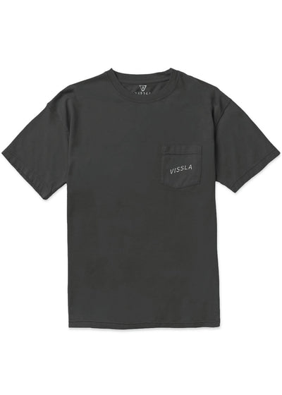 VISSLA Captain Premium Organic Pkt Tee - Phantom