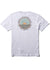 VISSLA Surf Check Organic t-shirt - White