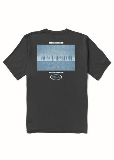 VISSLA Creators Gathering Swell Vintage SS Pkt Tee - Phantom