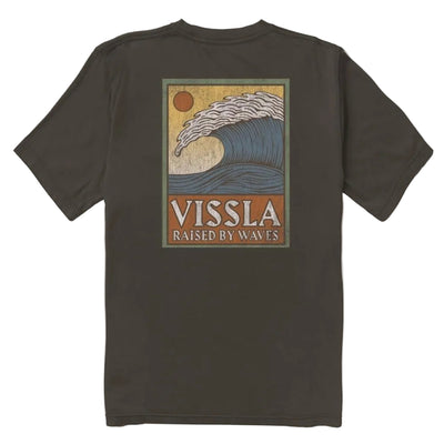 VISSLA Peaky Swell Vintage t-shirt - Phantom