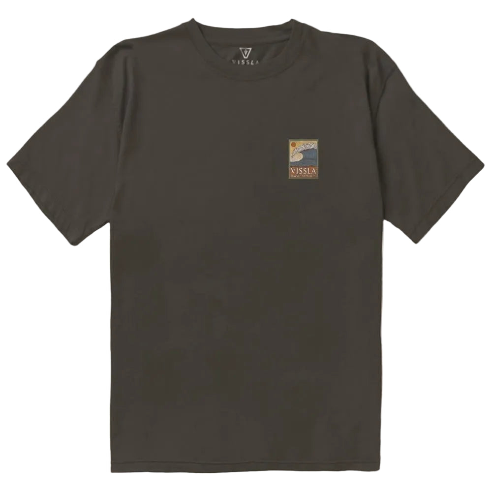 VISSLA Peaky Swell Vintage t-shirt - Phantom