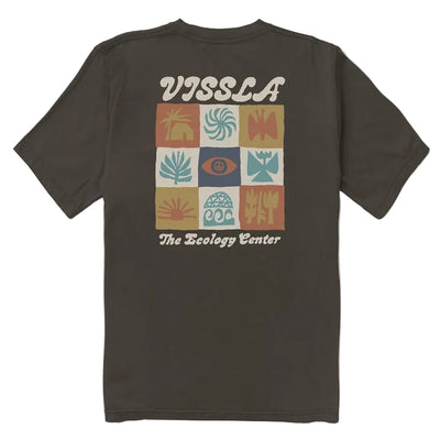 VISSLA TEC Abundant Swell Vintage t-shirt - Phantom