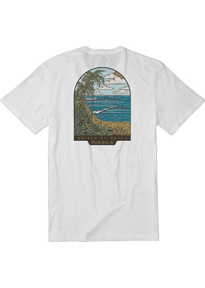 VISSLA Cove Swell SS Tee - White