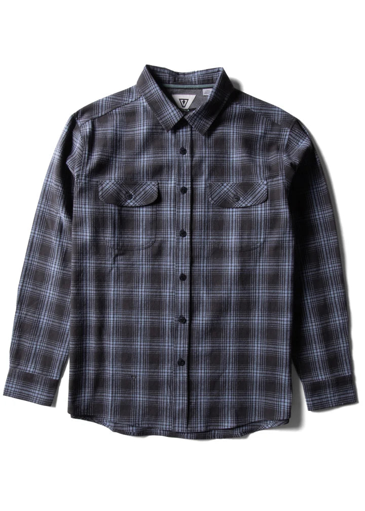 VISSLA Central Coast Eco Long Sleeve Flannel - Phantom