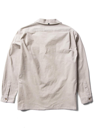 VISSLA Good Times Cord Eco Long Sleeve Shirt - Dune