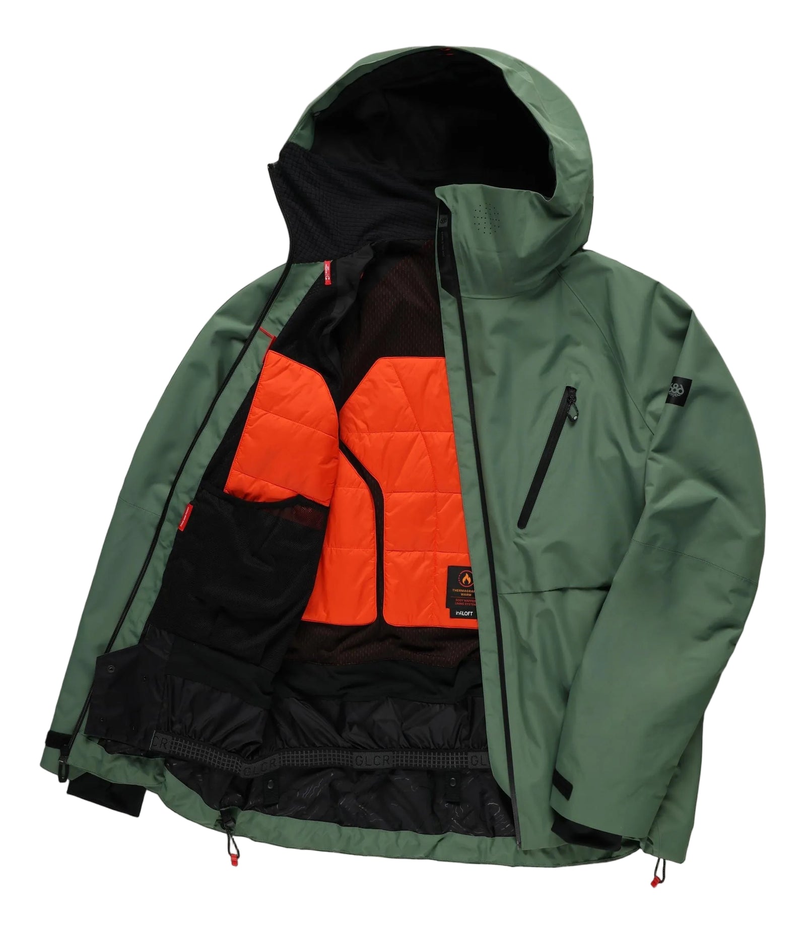 686 Hydra Thermagraph Jacket - Mens cypress green