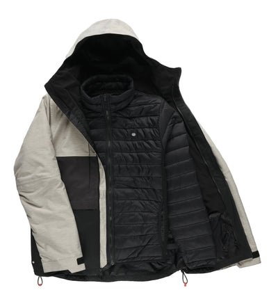 686 Smarty 3-in-1 Form Jacket - Mens white Heather