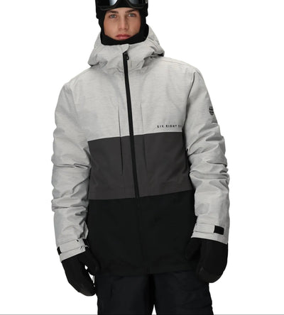 686 Smarty 3-in-1 Form Jacket - Mens white Heather