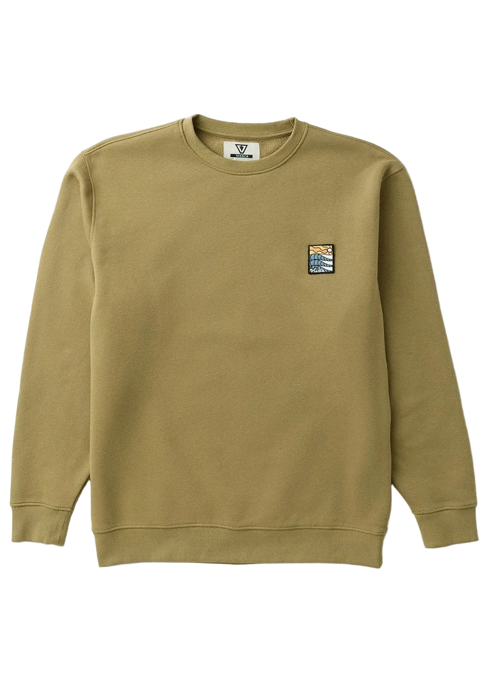 VISSLA Solid Sets eco crew - Bronze
