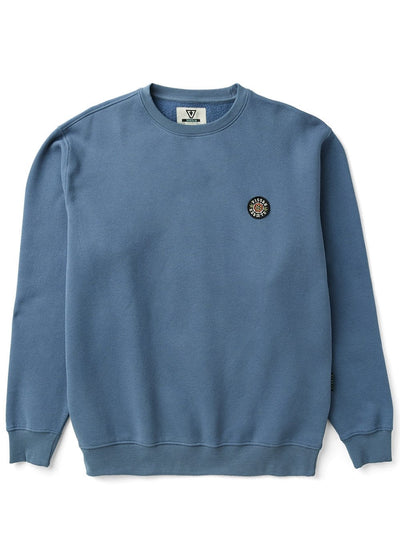 VISSLA Solid Sets Eco Crew - Blue Haze