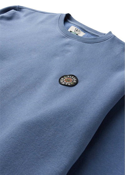 VISSLA Solid Sets Eco Crew - Blue Haze