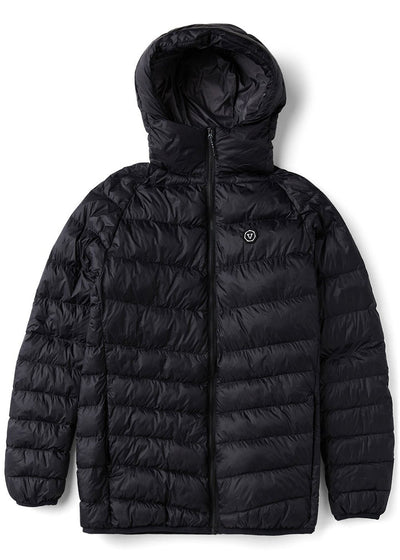 VISSLA Pacific Packable Eco Puff Jacket - Black
