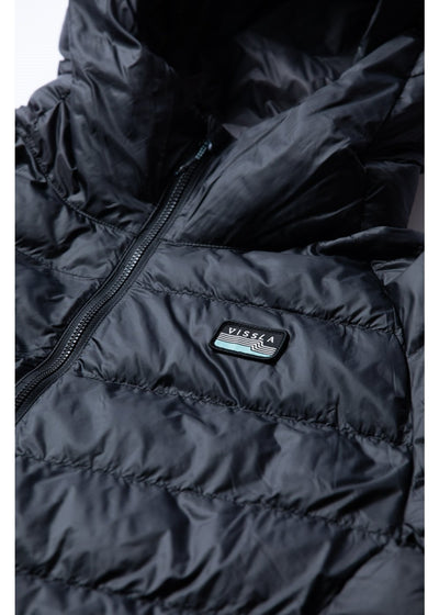 VISSLA Pacific Packable Eco Puff Jacket - Black