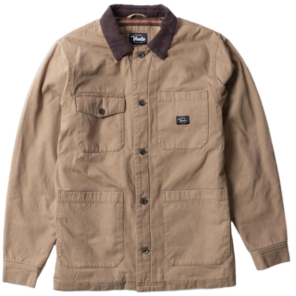 VISSLA Creators Peterson jacket - Dark Khaki