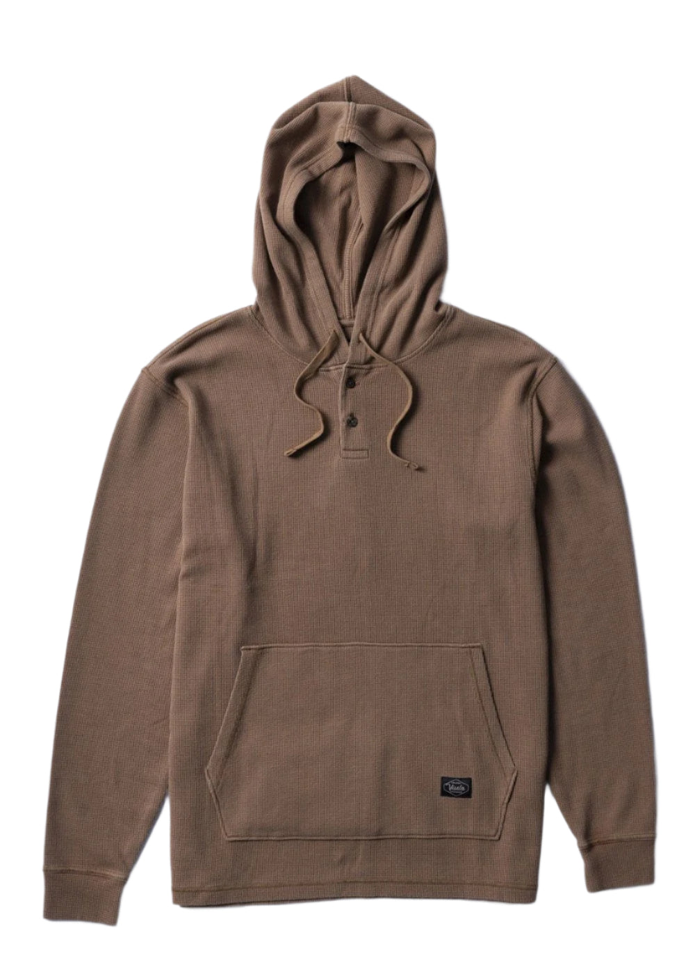 VISSLA Creators Pierside Eco thermal pullover hoodie - Rubber