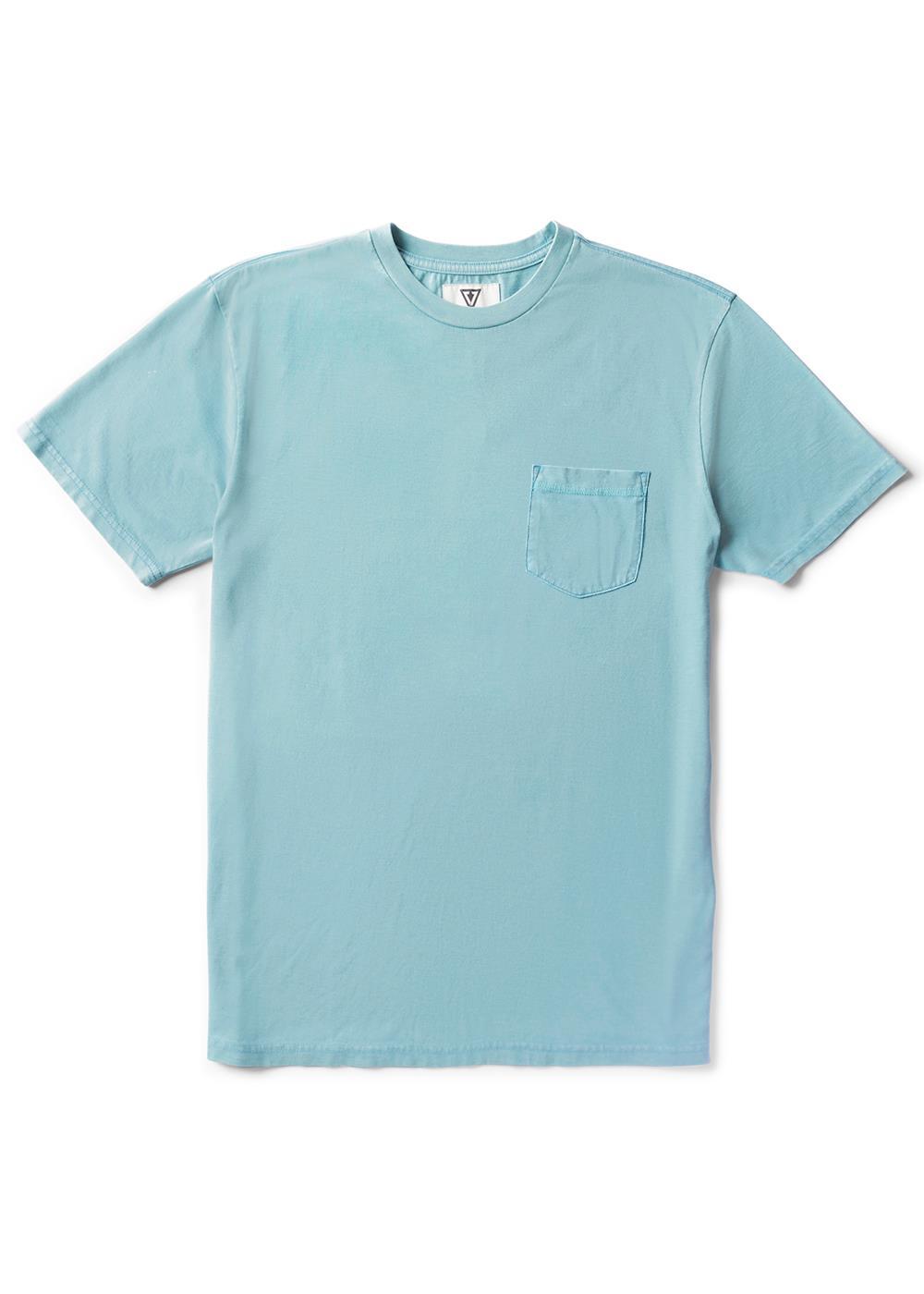 VISSLA Solid Sets Cosmic SS Tee - Vintage Blue