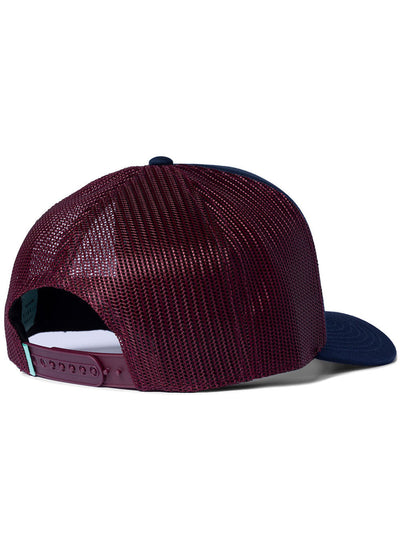 VISSLA Garage Foam Trucker Hat - Navy