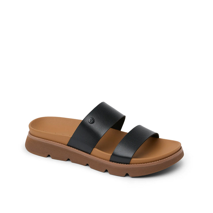 REEF Vista Luxe Thea sandals - Womens - Black Tan