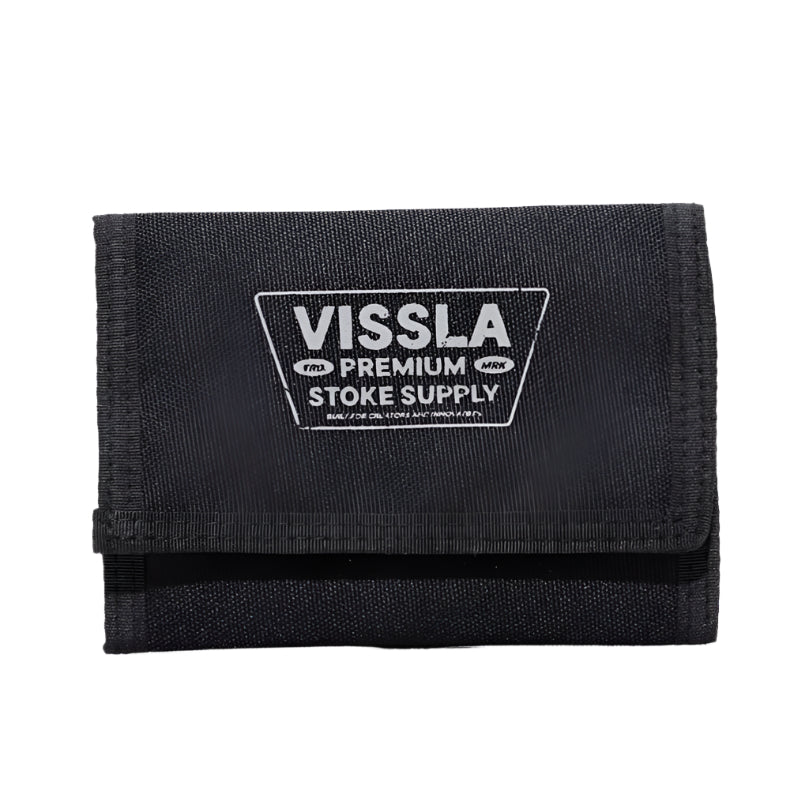 VISSLA Stoke supply wallet - black