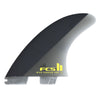 FCS II MF PG Black/Acid Medium Tri Fins