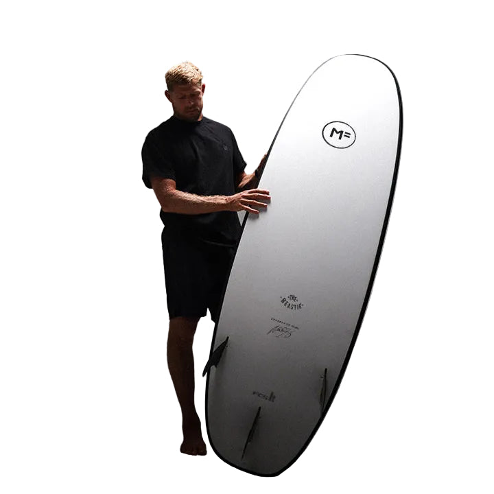 MICK FANNING Beastie Epoxy Pro 6ft softboard - Black/Charcoal