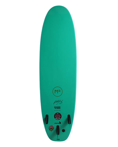 MICK FANNING Beastie Super Soft softboard - Aqua Marine - 6ft 6