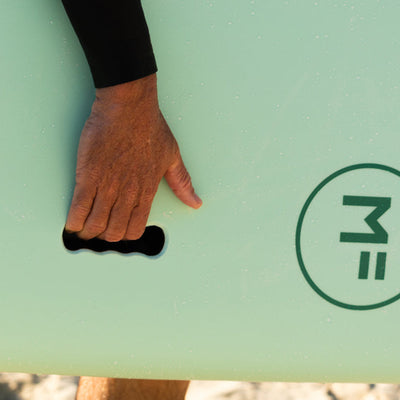 MICK FANNING Beastie Super Soft softboard - Mint/Aqua - 6ft 0