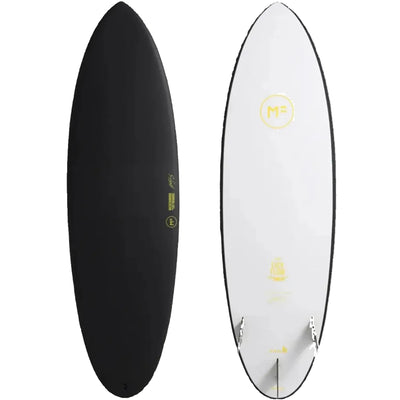MICK FANNING Even Flow Epoxy Pro softboard - Black/Charcoal - 6ft 0
