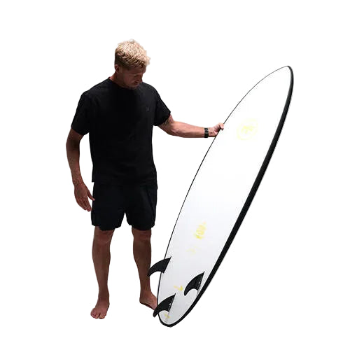 MICK FANNING Even Flow Epoxy Pro softboard - Black/Charcoal - 6ft 0