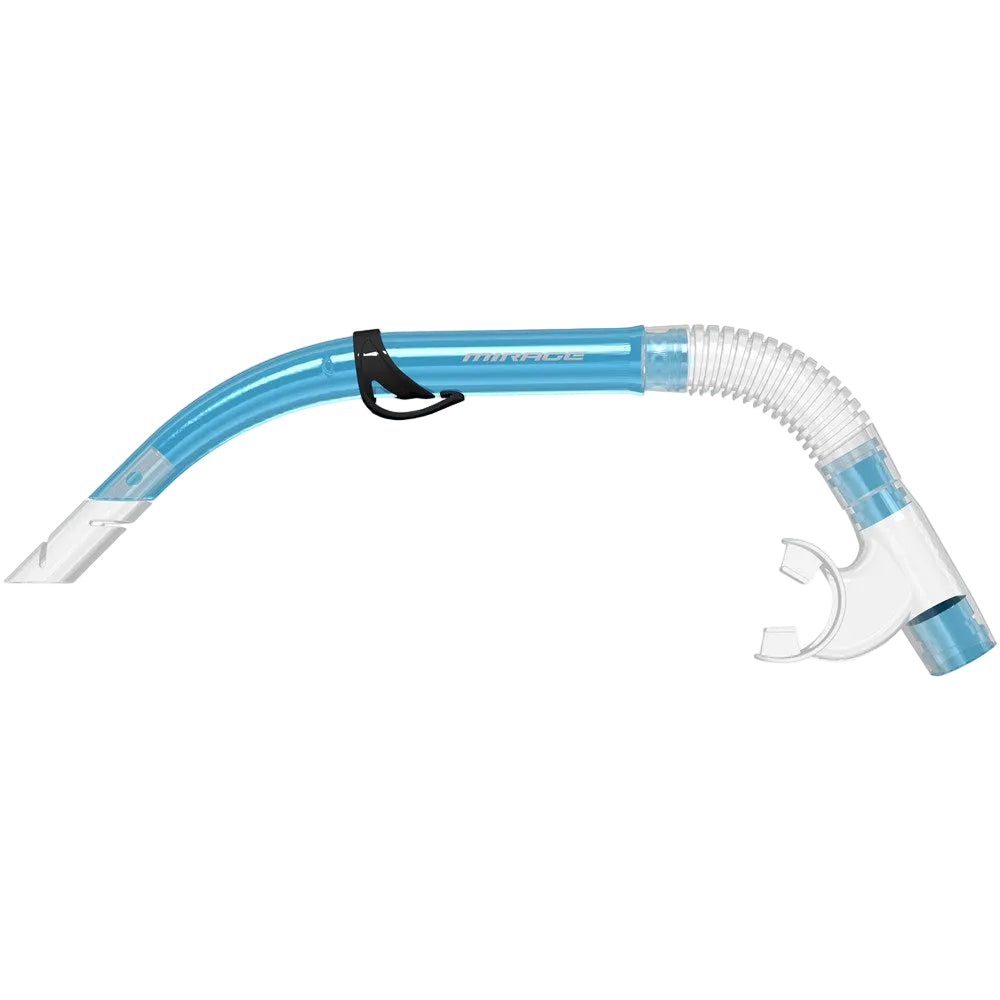 MIRAGE Cruise Silicone Snorkel - Blue