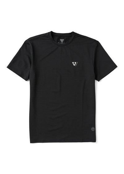 VISSLA Twisted Eco SS Sun Shirt - Black