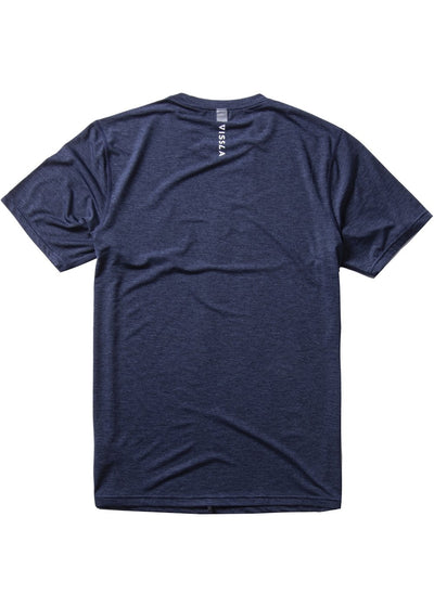 VISSLA Twisted Eco SS Lycra - Dark Navy Heather